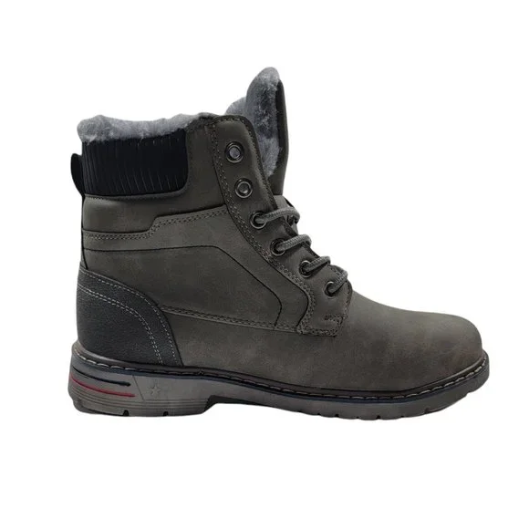 Snow Boots Men's Waterproof to Hiking Anti Skid Trainers Ankle Boots (Size 7) - Picture 12 of 14